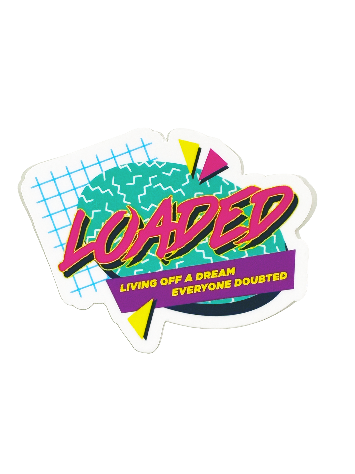 90's Loaded Sticker