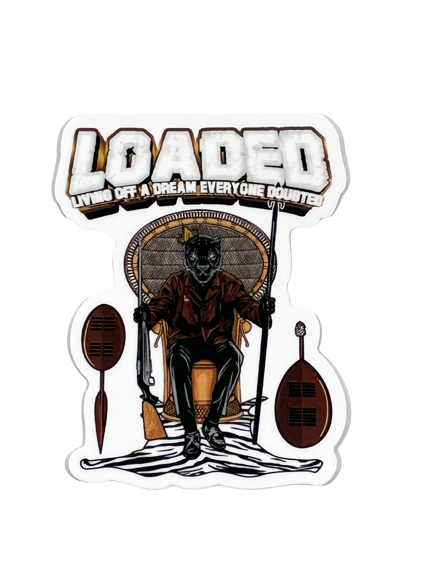 Huey Panther Sticker